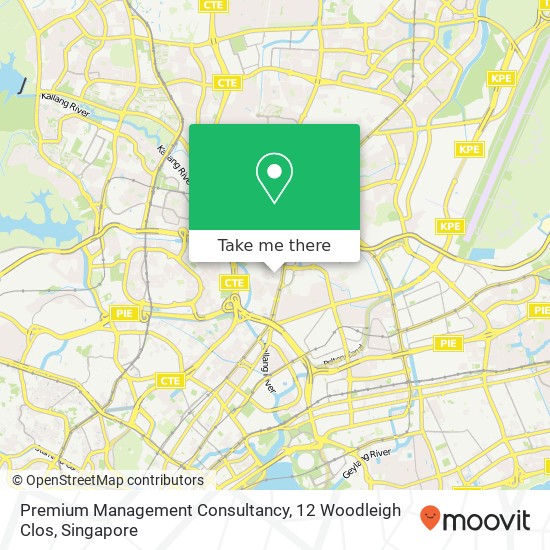 Premium Management Consultancy, 12 Woodleigh Clos map