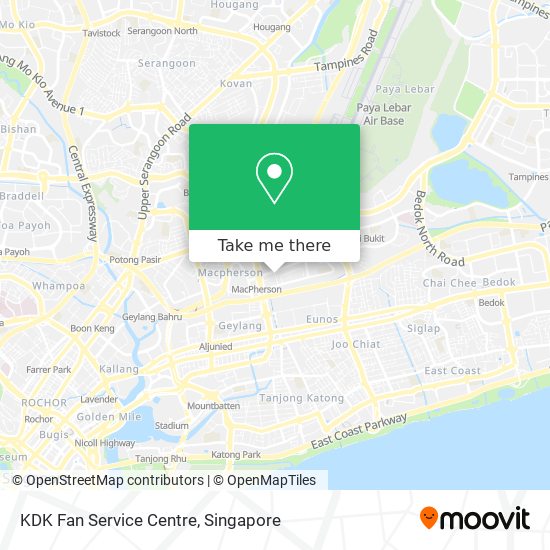 KDK Fan Service Centre地图