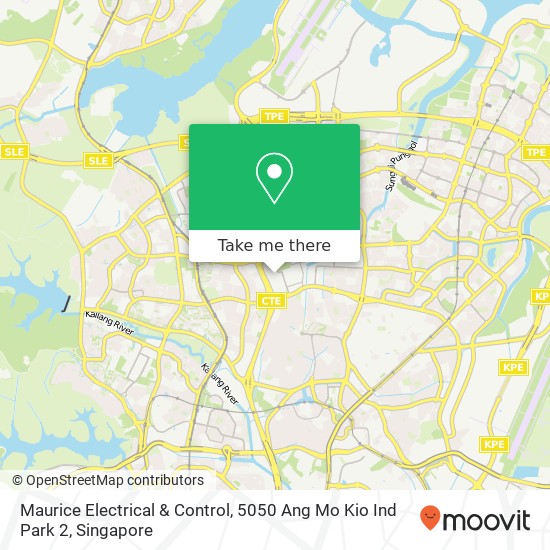 Maurice Electrical & Control, 5050 Ang Mo Kio Ind Park 2地图