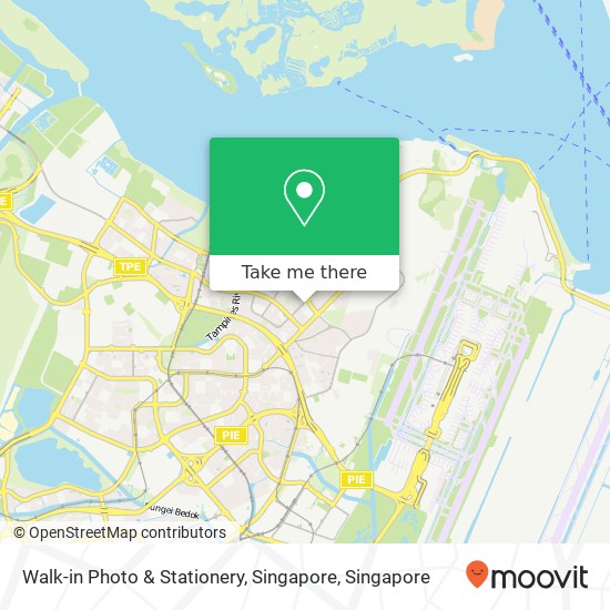 Walk-in Photo & Stationery, Singapore map