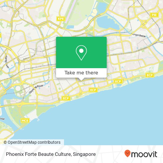 Phoenix Forte Beaute Culture map