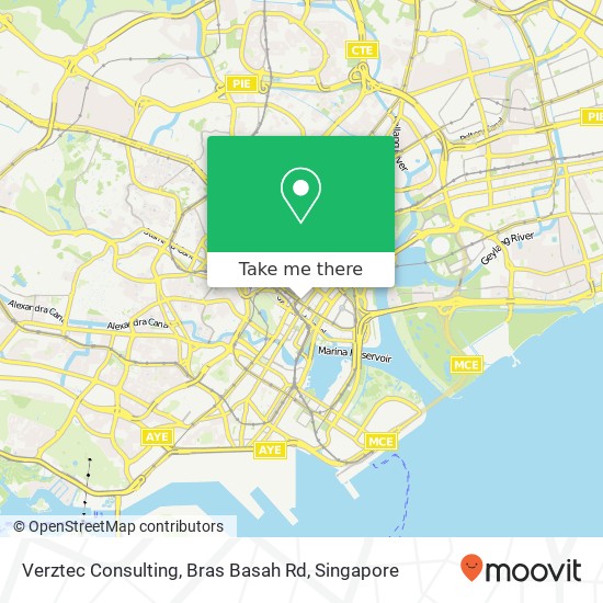 Verztec Consulting, Bras Basah Rd map