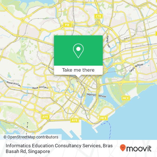 Informatics Education Consultancy Services, Bras Basah Rd地图