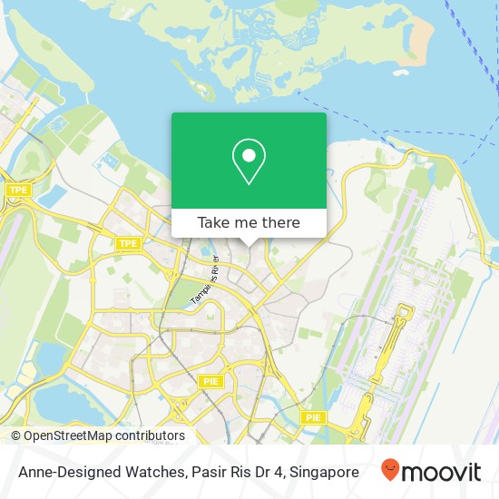 Anne-Designed Watches, Pasir Ris Dr 4地图