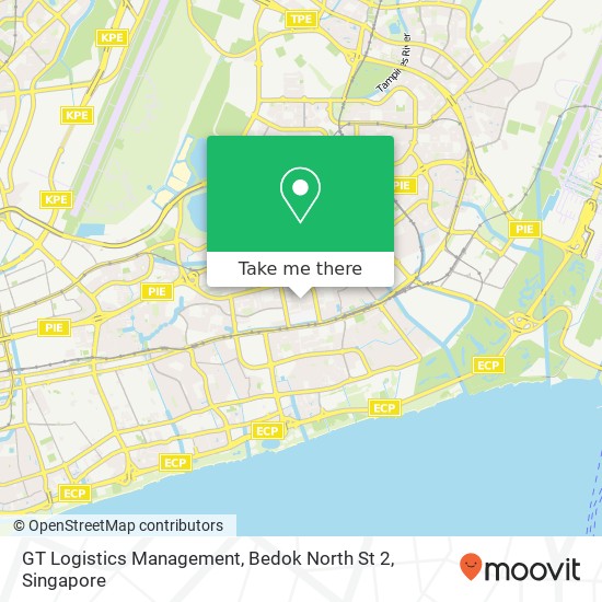 GT Logistics Management, Bedok North St 2 map