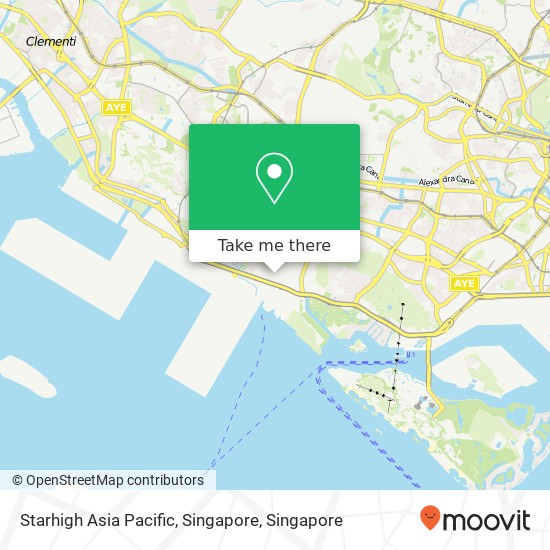 Starhigh Asia Pacific, Singapore map