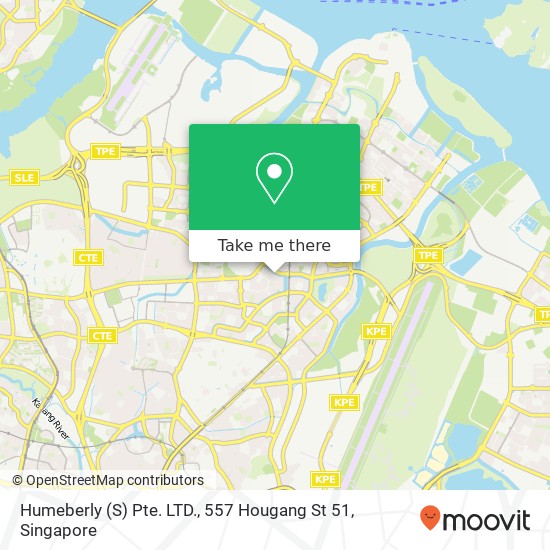 Humeberly (S) Pte. LTD., 557 Hougang St 51 map