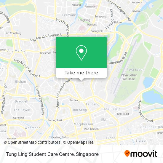 Tung Ling Student Care Centre map