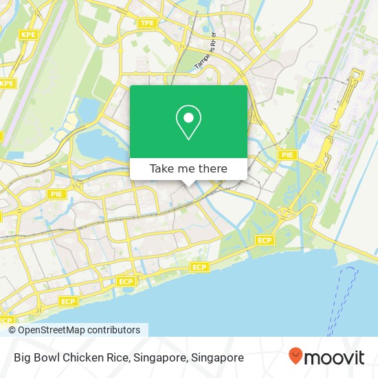 Big Bowl Chicken Rice, Singapore地图