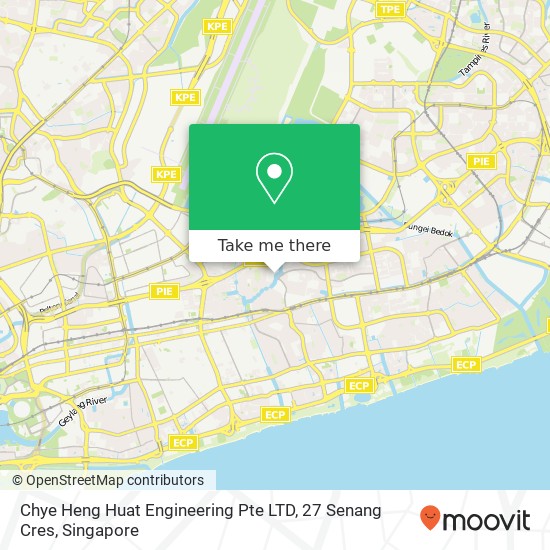 Chye Heng Huat Engineering Pte LTD, 27 Senang Cres map