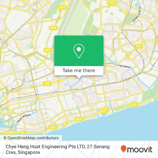 Chye Heng Huat Engineering Pte LTD, 27 Senang Cres地图