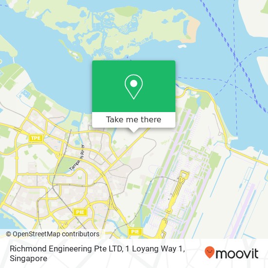 Richmond Engineering Pte LTD, 1 Loyang Way 1 map