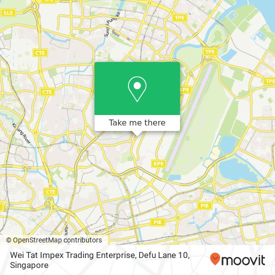 Wei Tat Impex Trading Enterprise, Defu Lane 10地图