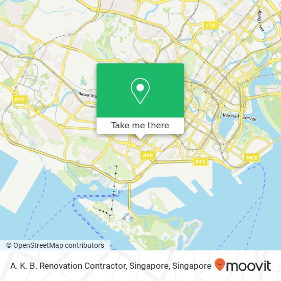 A. K. B. Renovation Contractor, Singapore地图