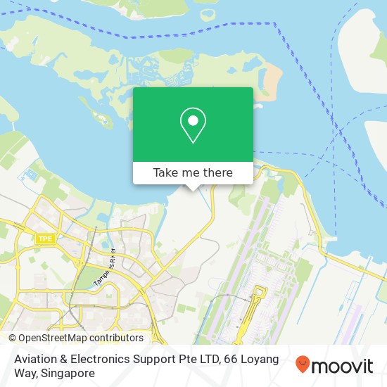 Aviation & Electronics Support Pte LTD, 66 Loyang Way map