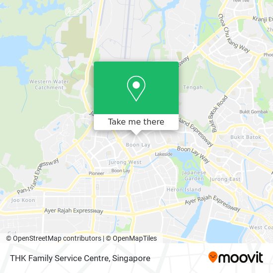 THK Family Service Centre map