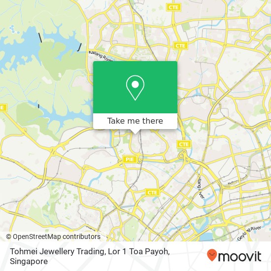 Tohmei Jewellery Trading, Lor 1 Toa Payoh map