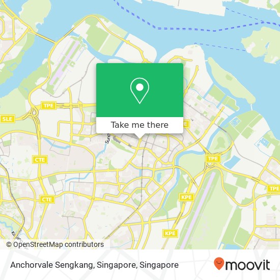 Anchorvale Sengkang, Singapore map