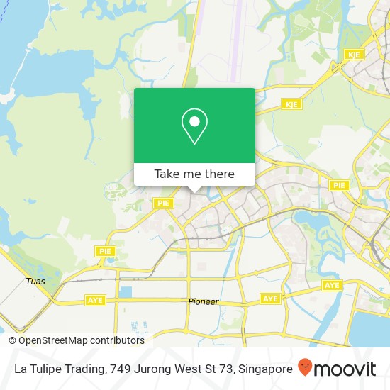 La Tulipe Trading, 749 Jurong West St 73 map