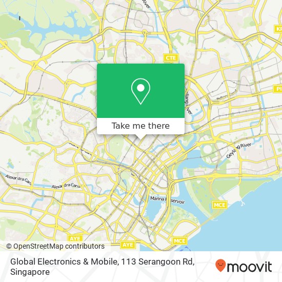 Global Electronics & Mobile, 113 Serangoon Rd map