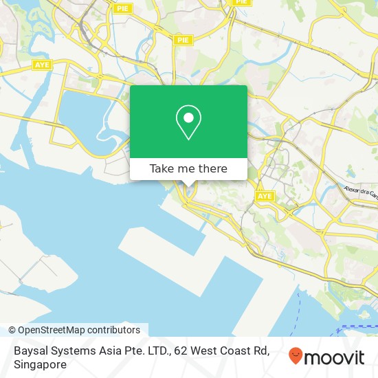 Baysal Systems Asia Pte. LTD., 62 West Coast Rd地图