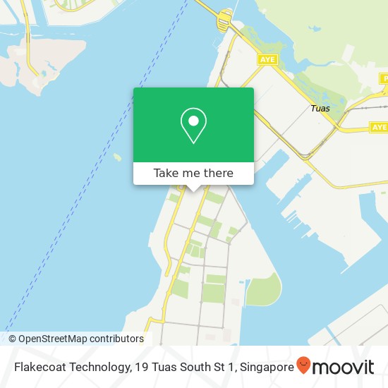 Flakecoat Technology, 19 Tuas South St 1地图