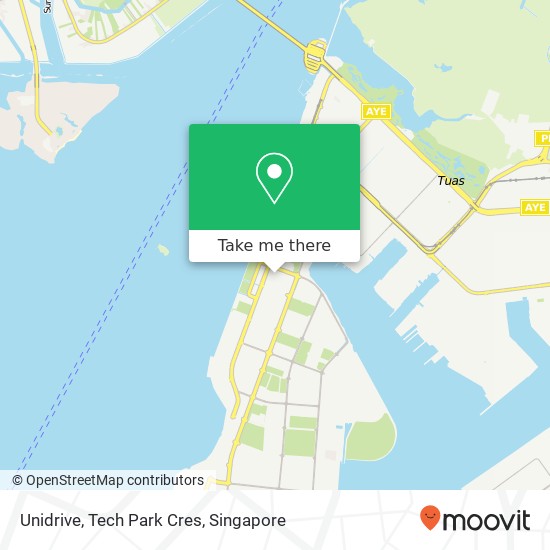 Unidrive, Tech Park Cres map