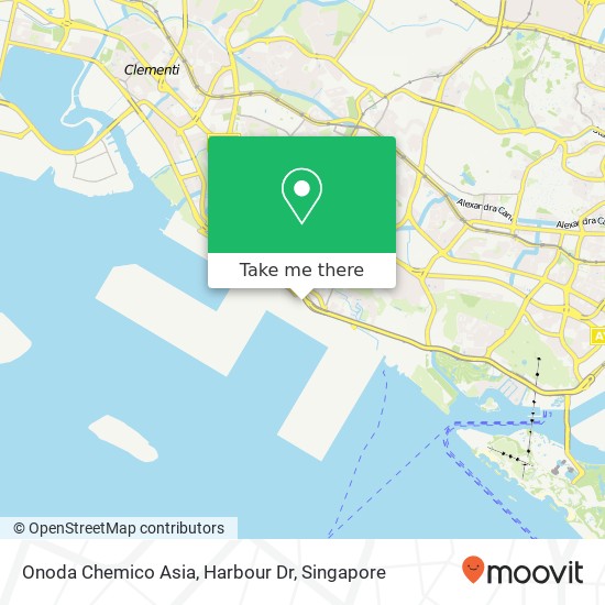 Onoda Chemico Asia, Harbour Dr map