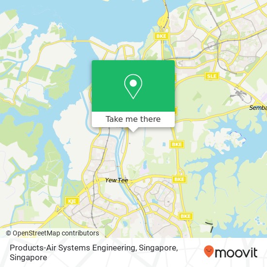 Products-Air Systems Engineering, Singapore map