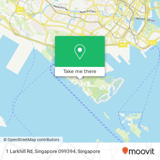 1 Larkhill Rd, Singapore 099394地图