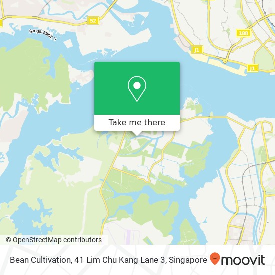 Bean Cultivation, 41 Lim Chu Kang Lane 3 map