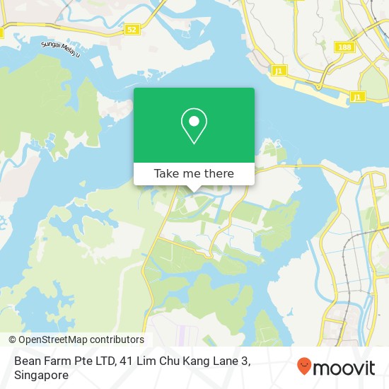 Bean Farm Pte LTD, 41 Lim Chu Kang Lane 3 map