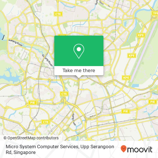 Micro System Computer Services, Upp Serangoon Rd map