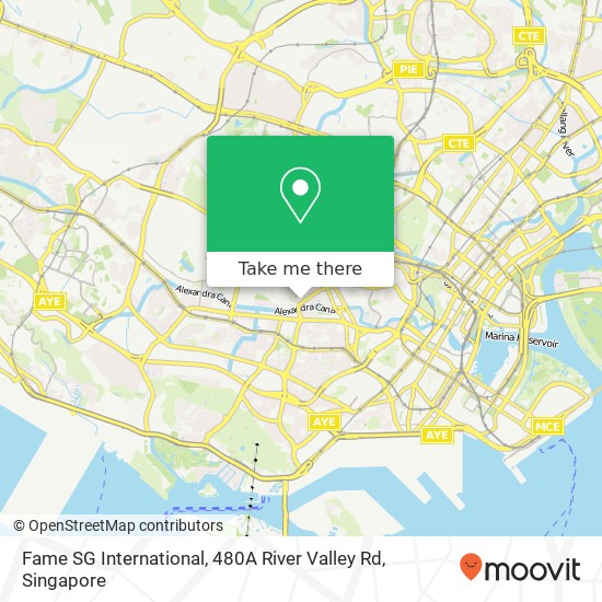 Fame SG International, 480A River Valley Rd map