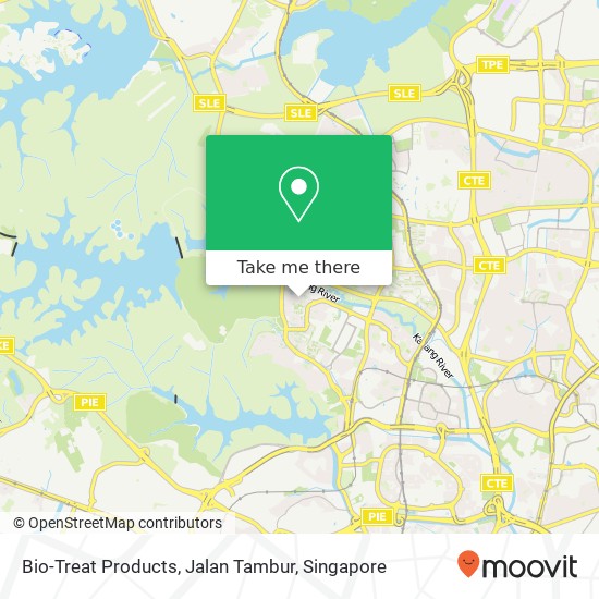 Bio-Treat Products, Jalan Tambur map