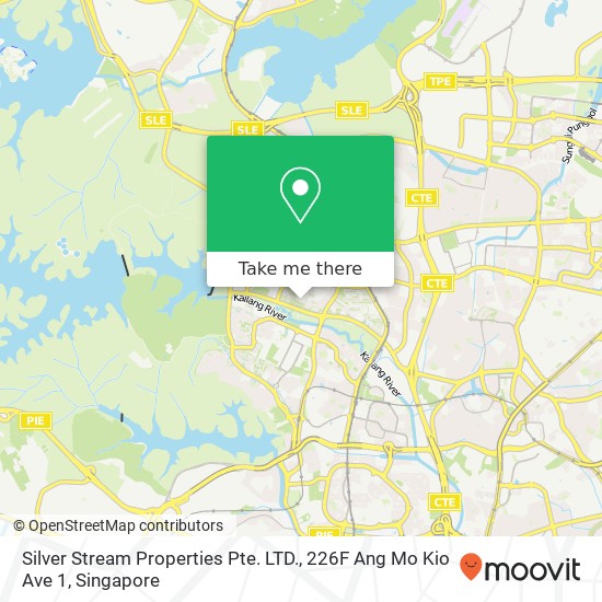 Silver Stream Properties Pte. LTD., 226F Ang Mo Kio Ave 1 map