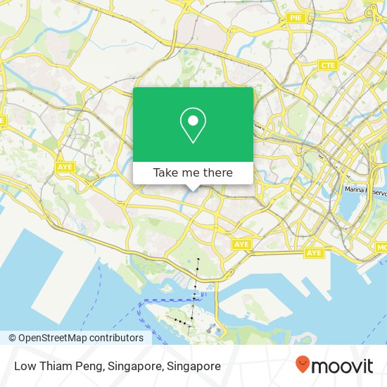 Low Thiam Peng, Singapore map