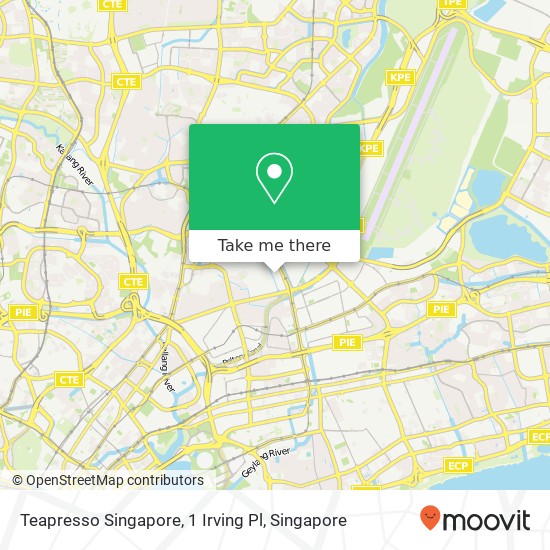 Teapresso Singapore, 1 Irving Pl map