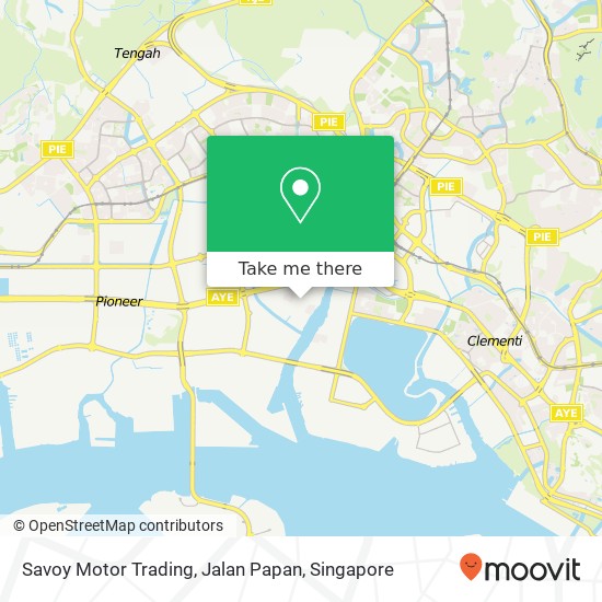 Savoy Motor Trading, Jalan Papan map