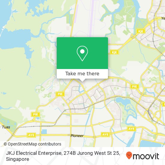 JKJ Electrical Enterprise, 274B Jurong West St 25 map
