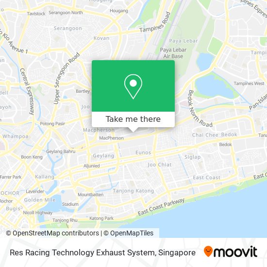 Res Racing Technology Exhaust System map