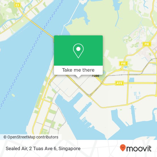 Sealed Air, 2 Tuas Ave 6 map