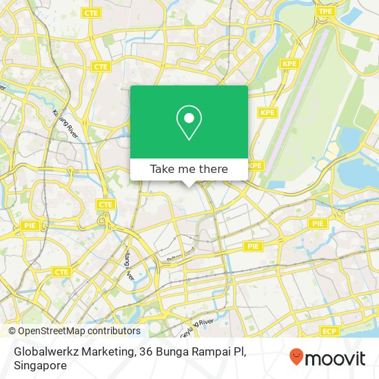 Globalwerkz Marketing, 36 Bunga Rampai Pl map