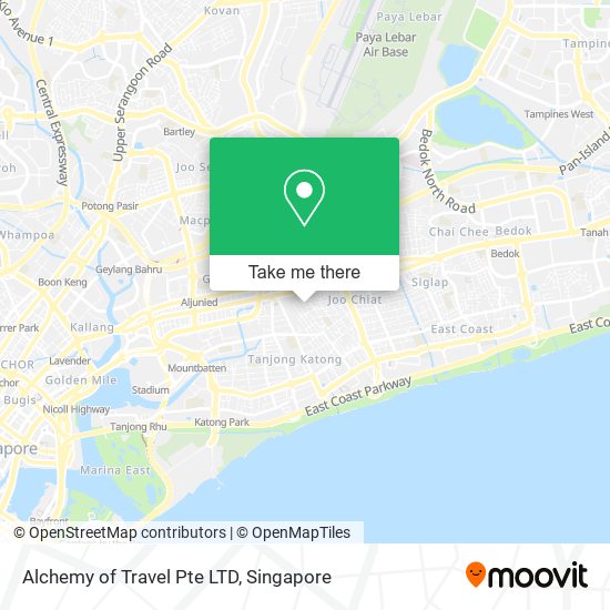 Alchemy of Travel Pte LTD map