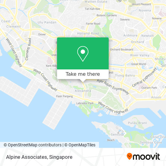 Alpine Associates map