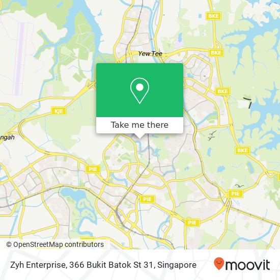 Zyh Enterprise, 366 Bukit Batok St 31 map