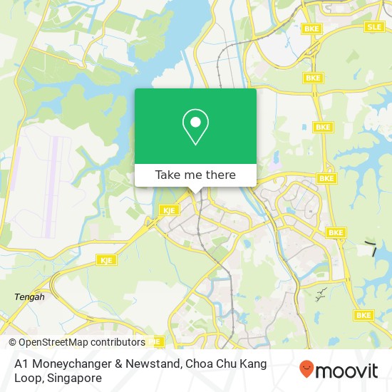 A1 Moneychanger & Newstand, Choa Chu Kang Loop map