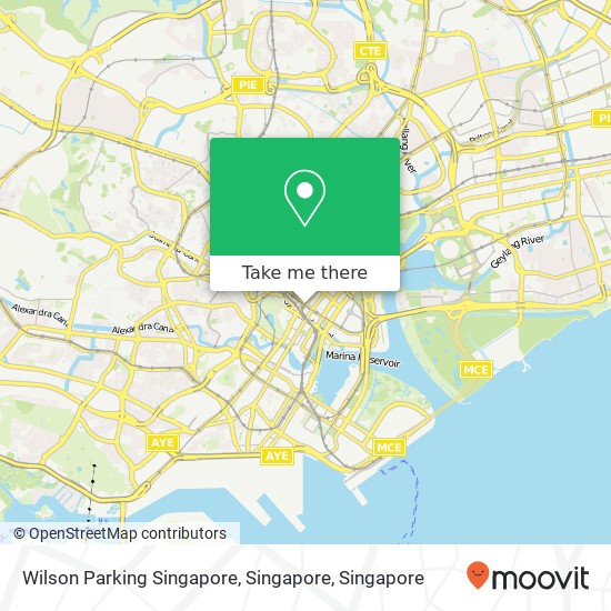 Wilson Parking Singapore, Singapore map