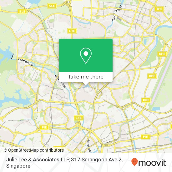 Julie Lee & Associates LLP, 317 Serangoon Ave 2 map