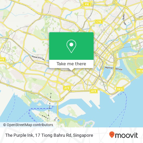 The Purple Ink, 17 Tiong Bahru Rd map